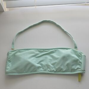 Gianni Bini Mint Green Bandeau Bikini Top with Removable Strap Medium G206